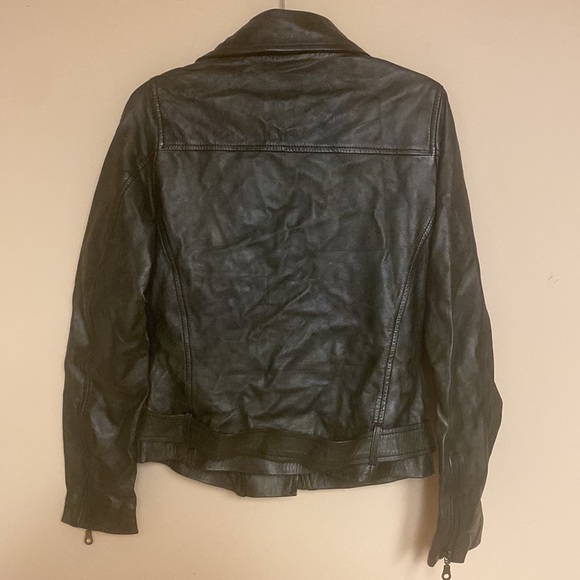 Womens faux leather jacket - Picture 8 of 11